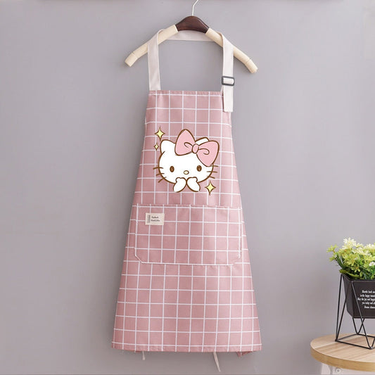 Tablier Chaton Rose