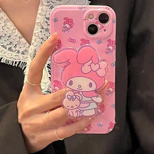 Sweet Pink Melody iPhone Case With Grip