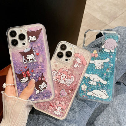 Coque iPhone Kawaii Quicksand