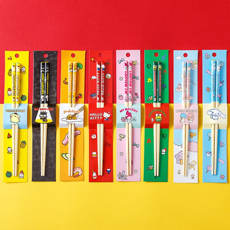 Cartoon Bamboo Chopsticks