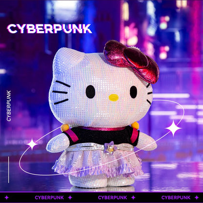 Plüschpuppe Kitty Cyberpunk Edition