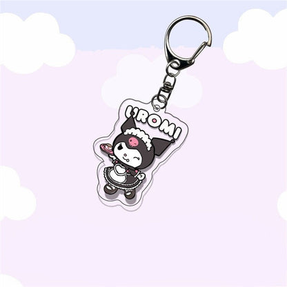 Cartoon Acrylic Keychain