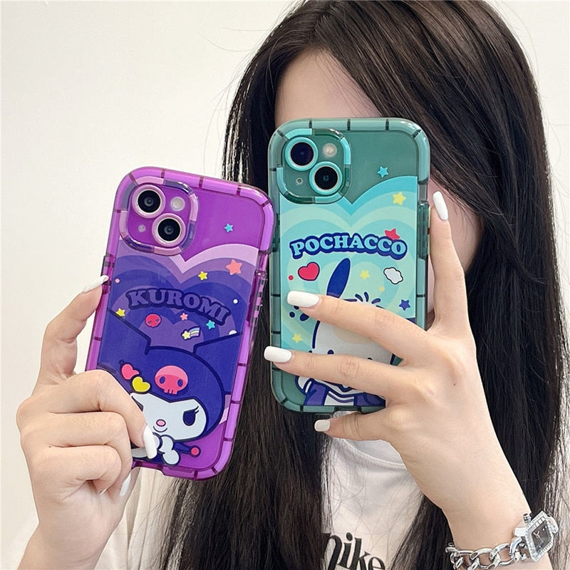 Coque iPhone Kawaii Glowy