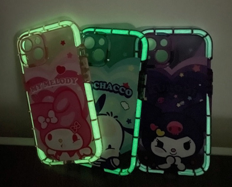 Coque iPhone Kawaii Glowy