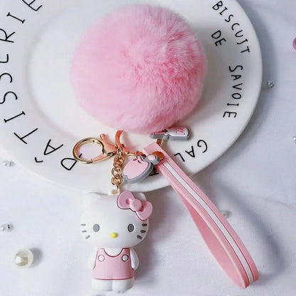 Cartoon Kitty Doll Keychain Pendant