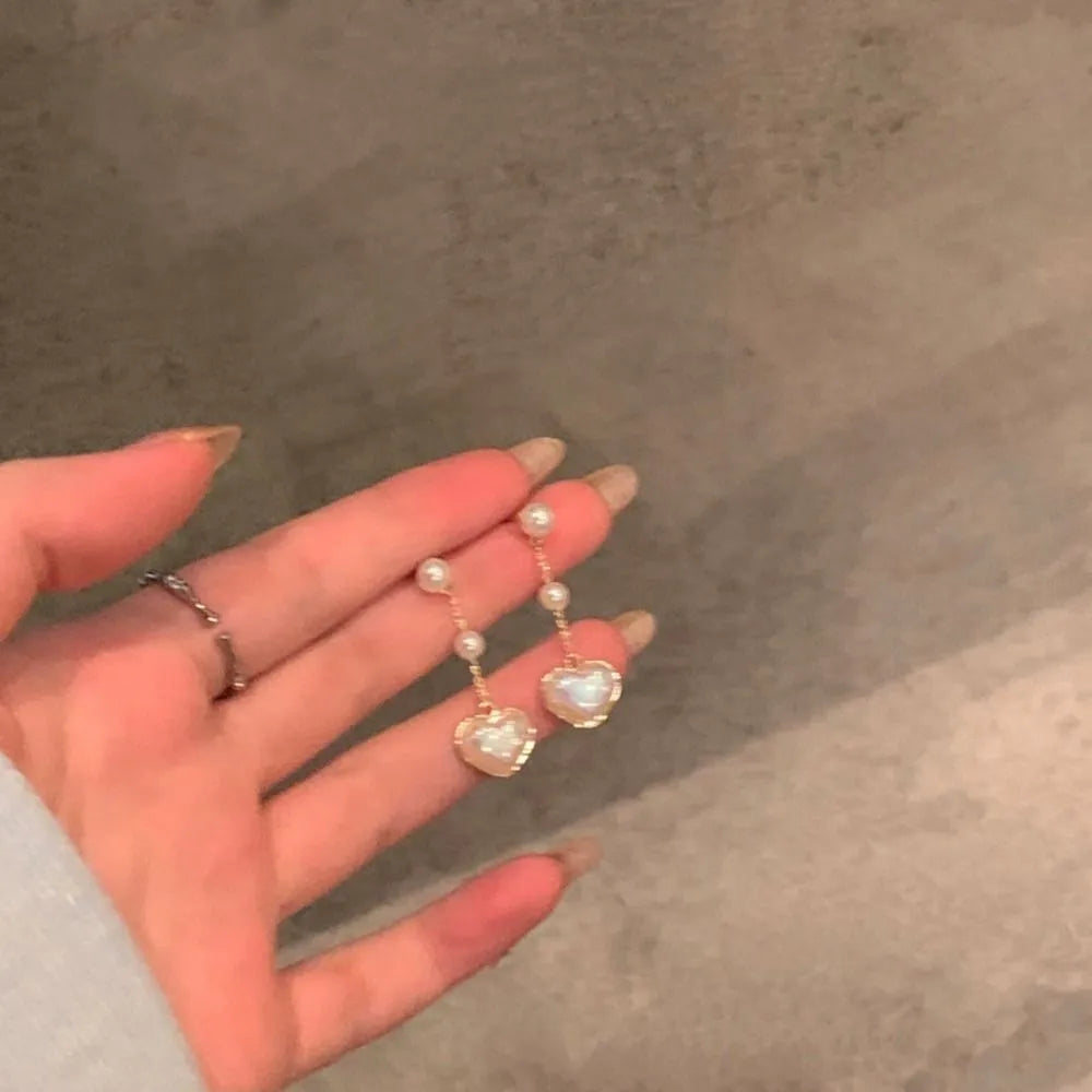 Earrings Ribbons Pearls