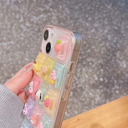 Coque iPhone Cute Friends Candy