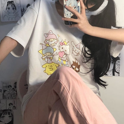 T-shirt Amis de bande dessinée