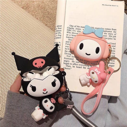 Kawaii Melo und Kuro Airpods Hülle