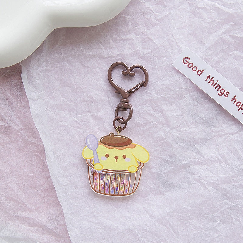 Kawaii Heart Keychain