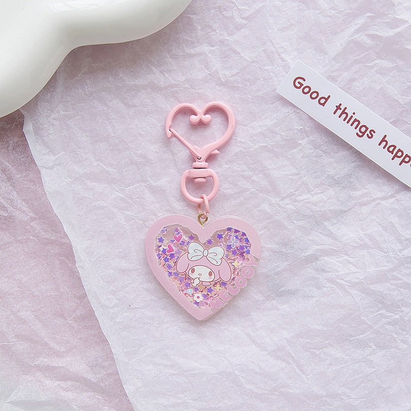 Kawaii Heart Keychain