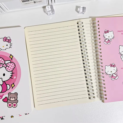Cartoon Cute Kitty A7 A5 Notebook