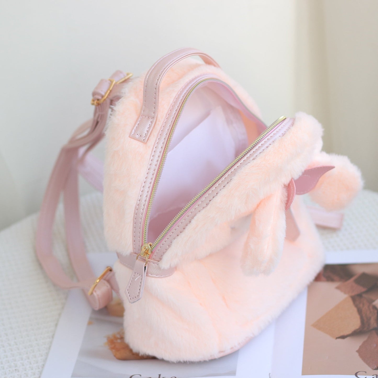 Plush Kawaii Backpack Fuzzy