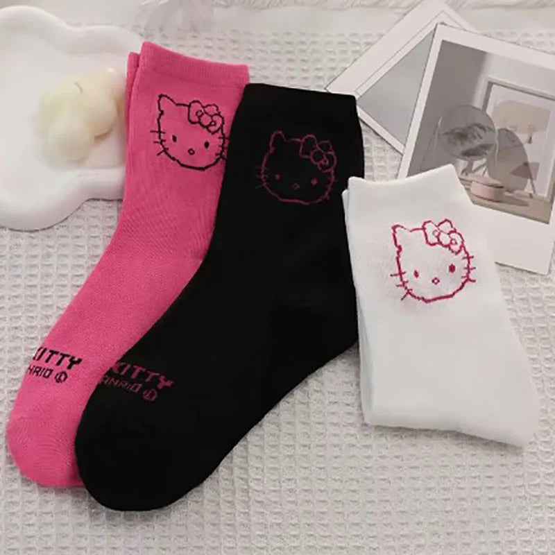 Kawaii Kitty Women Socks