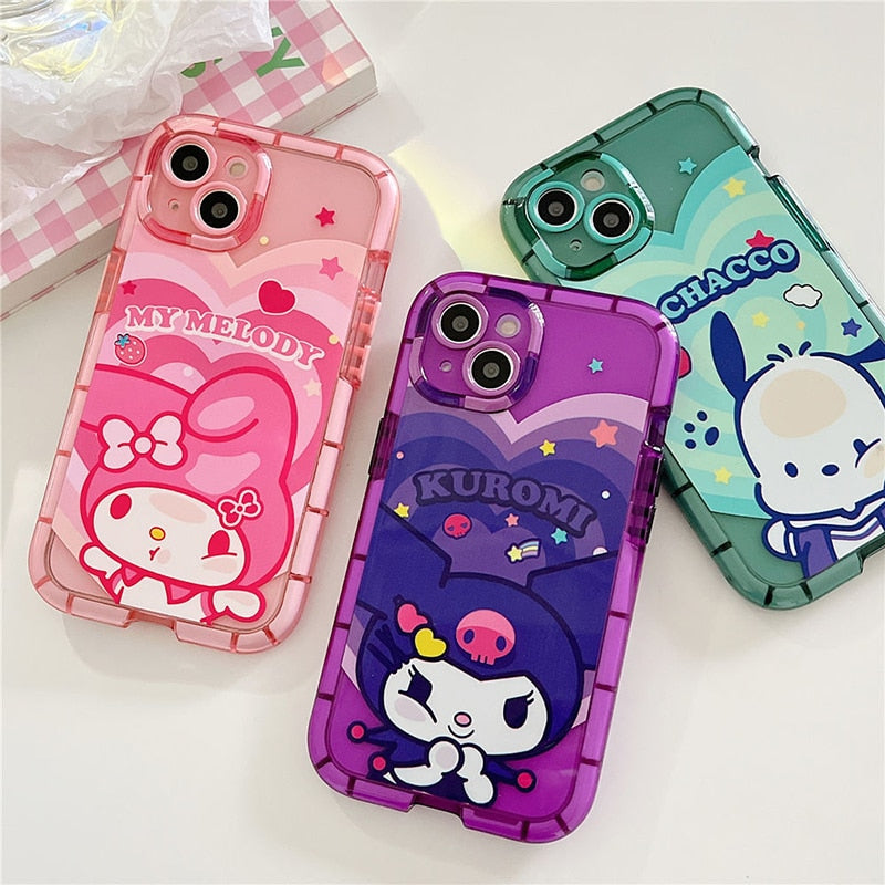 Coque iPhone Kawaii Glowy