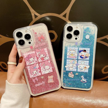 Coque iPhone Kawaii Quicksand