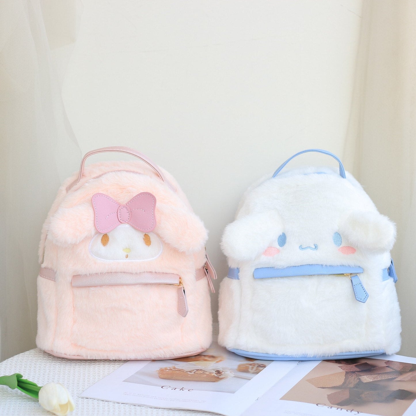 Plush Kawaii Backpack Fuzzy
