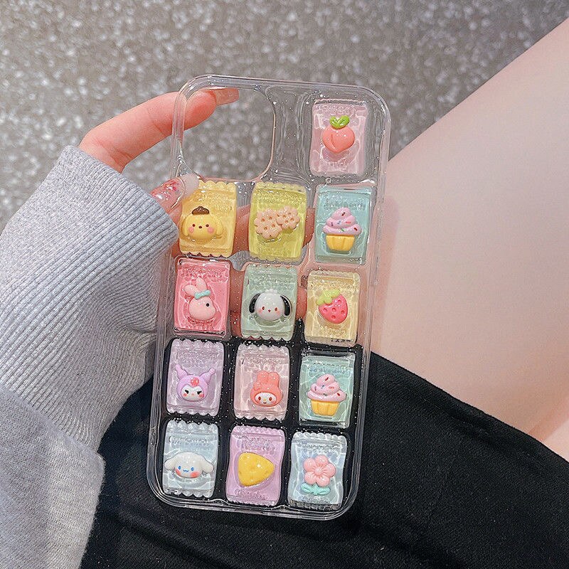 Coque iPhone Cute Friends Candy