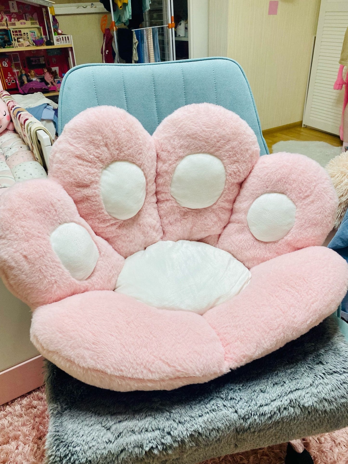 Seat Paw Print Cushion