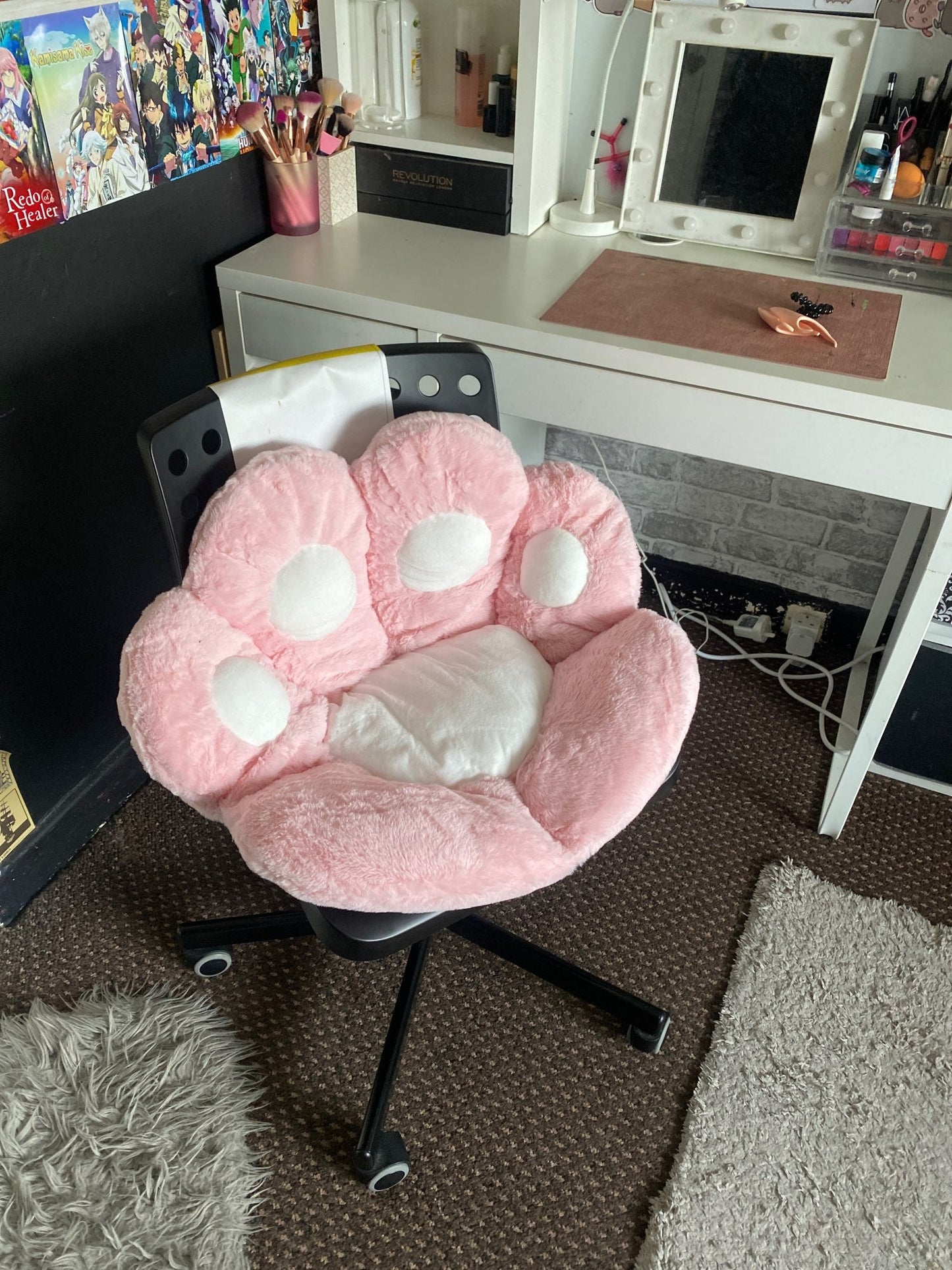 Seat Paw Print Cushion