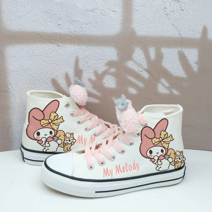 Kawaii Melo Canvas Schuhe