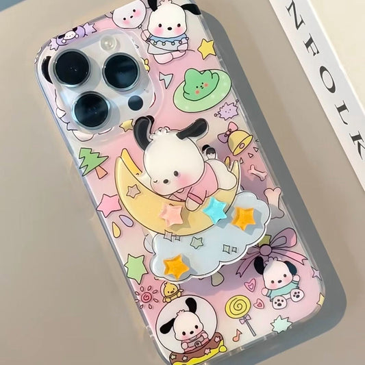 Pocha with Moon Phone Case