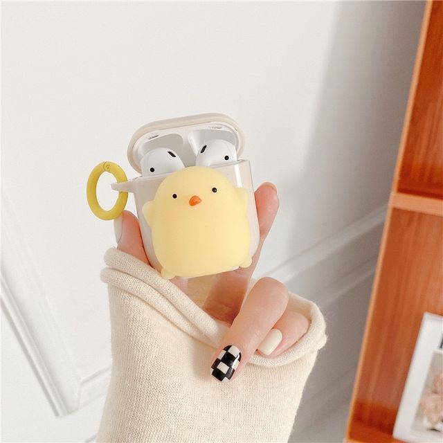 Squishy Peach / Chicken AirPods / Pro Earphone Case Skin