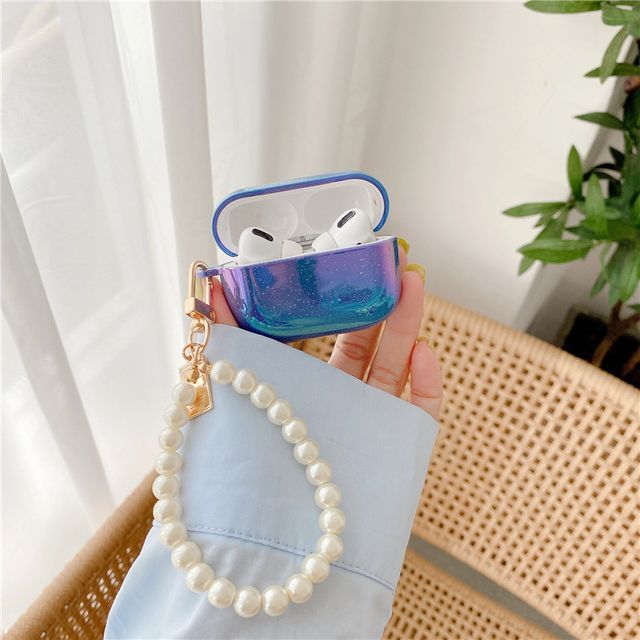 Faux Pearl Chain AirPods / Pro Earphone Case Skin