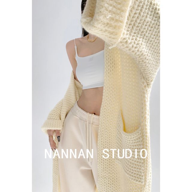 Cozy Knit Oversized Duster
