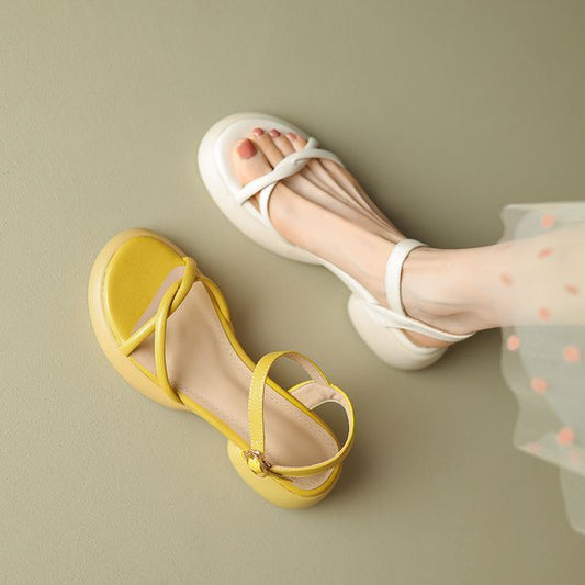 Platform Sandals - Plain Simple