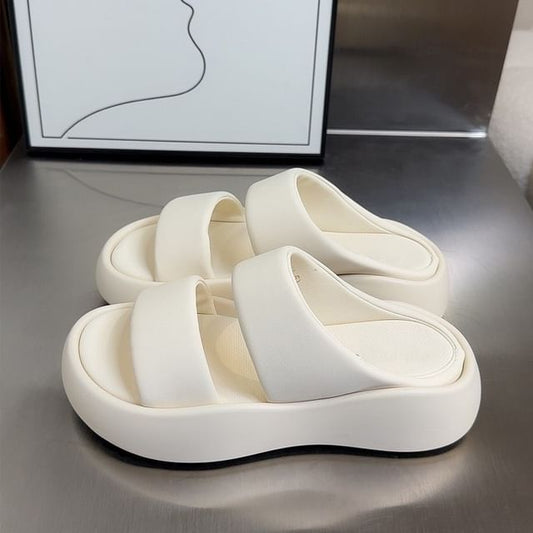 Slide Platform Sandals