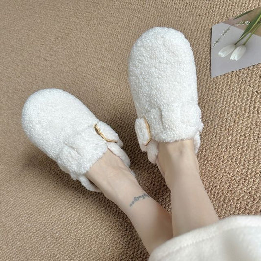 Heeled Slide Sandals