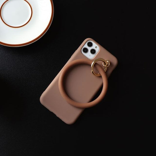 Case Plain Hoop Charm Phone