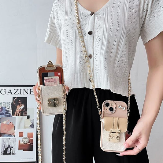 Card Holder Buckled Case Phone