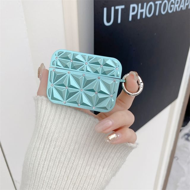 Embellished Textured AirPods / Pro Earphone Case Skin