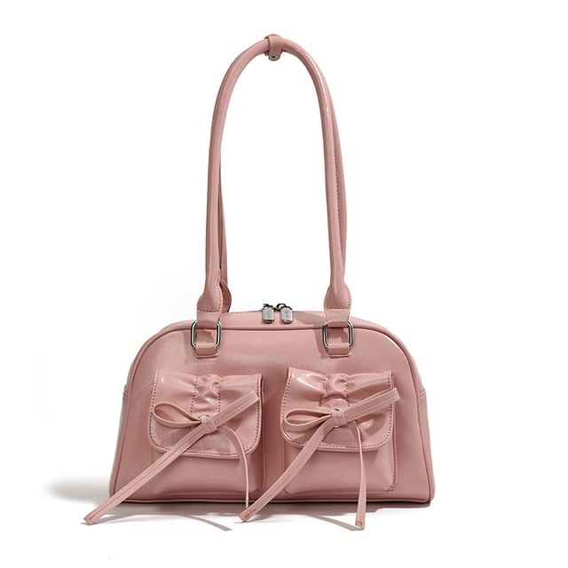 Bow Flap Bowler Bag