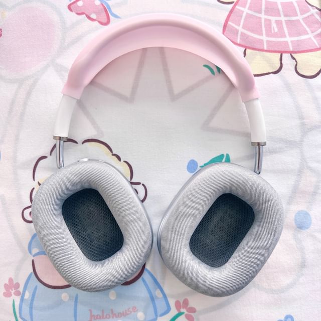 Plain AirPods Max Earphone Case Skin / Headband Cover / Set