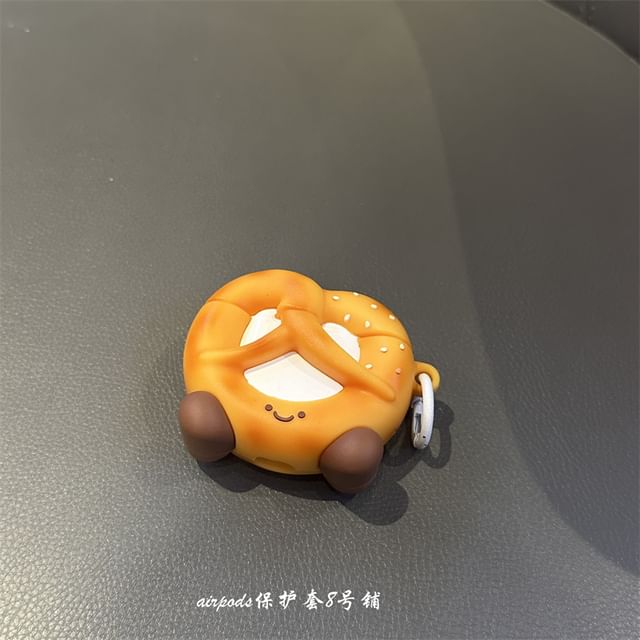 Pretzel AirPods / Pro Earphone Case Skin / Charm / Set