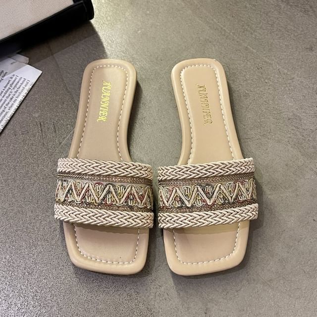 Plus Size Braided Sandals (35-43)