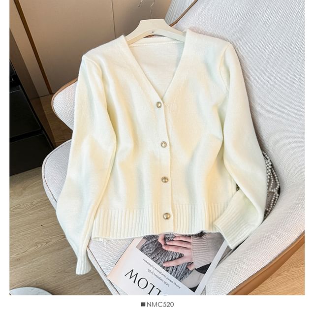 Soft V-Neck Loose Knit Sweater in 8 Colors