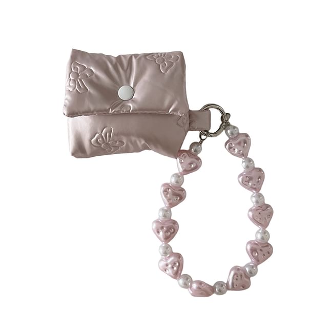 Padded AirPods / Pro Earphone Case Skin / Charm / Strap / Set