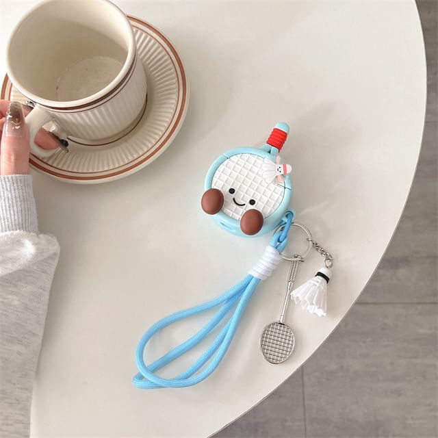 Badminton AirPods / Pro Earphone Case Skin / Charm / Set