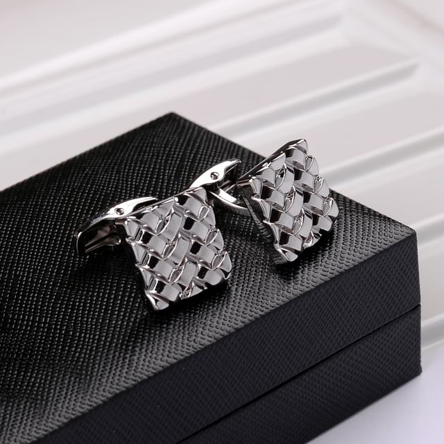 Embellished Alloy Cufflinks - Various Designs