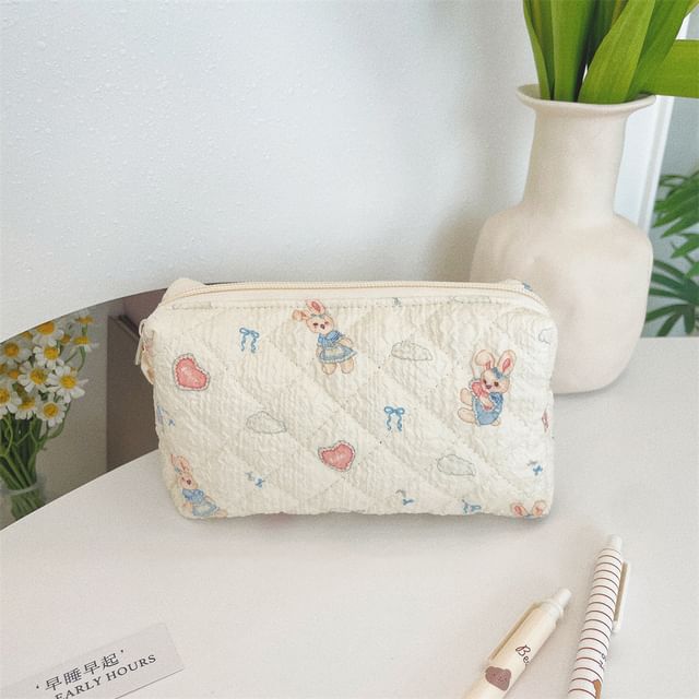Print Fabric Makeup Bag / Pencil Case (Various Designs)