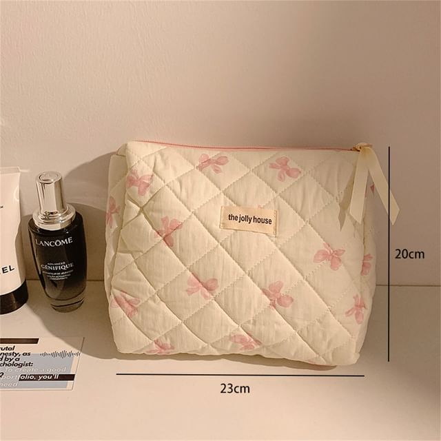 Bow Makeup Bag (Various Designs) / Set