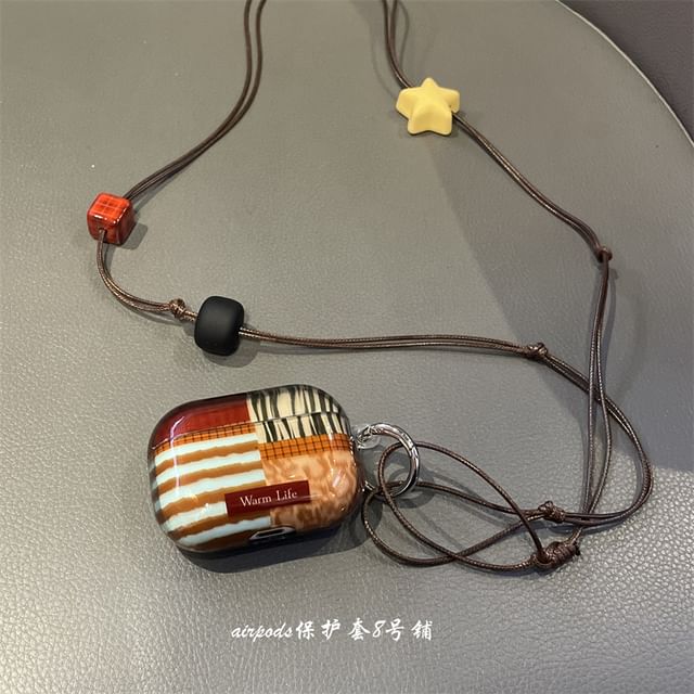 Panel AirPods / Pro Earphone Case Skin / Lanyard / Set