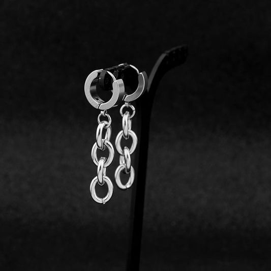Chain Dangle Earring Stainless Steel