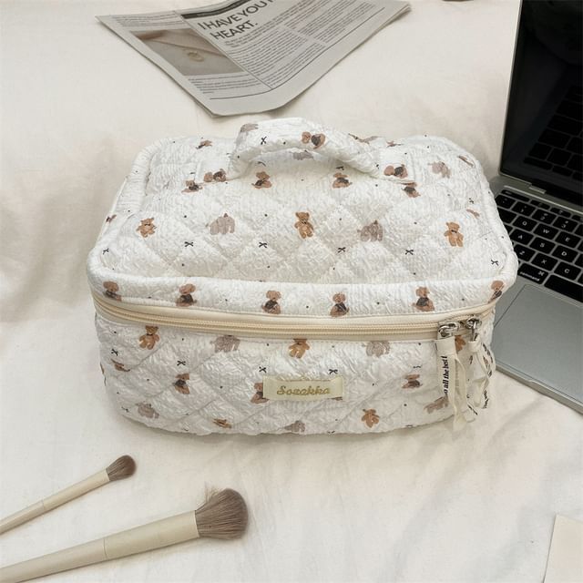 Print Fabric Makeup Bag (Various Designs)