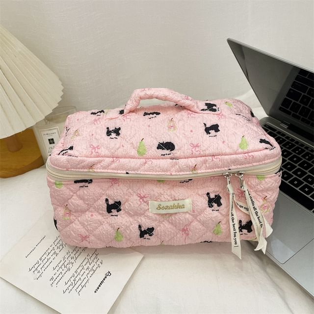 Print Fabric Makeup Bag (Various Designs)
