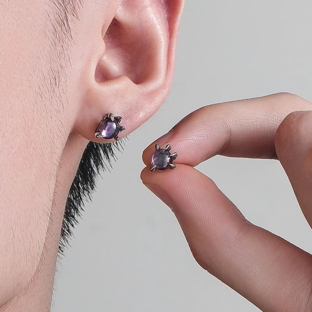 Claw Stud Earring S925 Sterling Silver Set